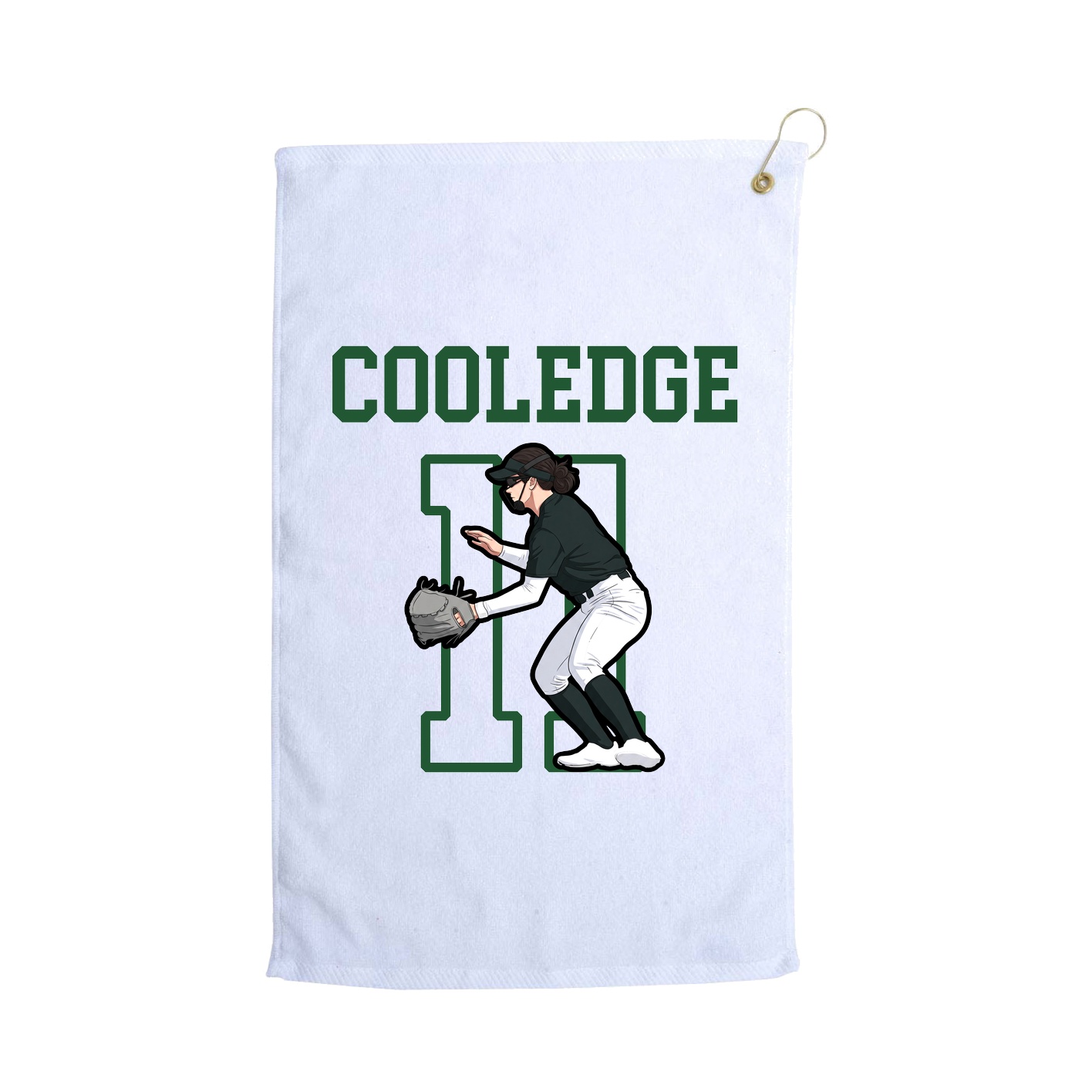 Golf Towel — Shirsey in White