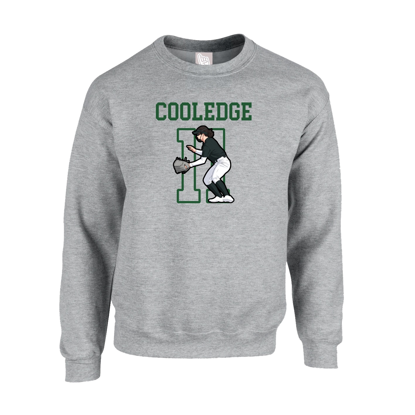 Fleece Crew — Shirsey in Grey