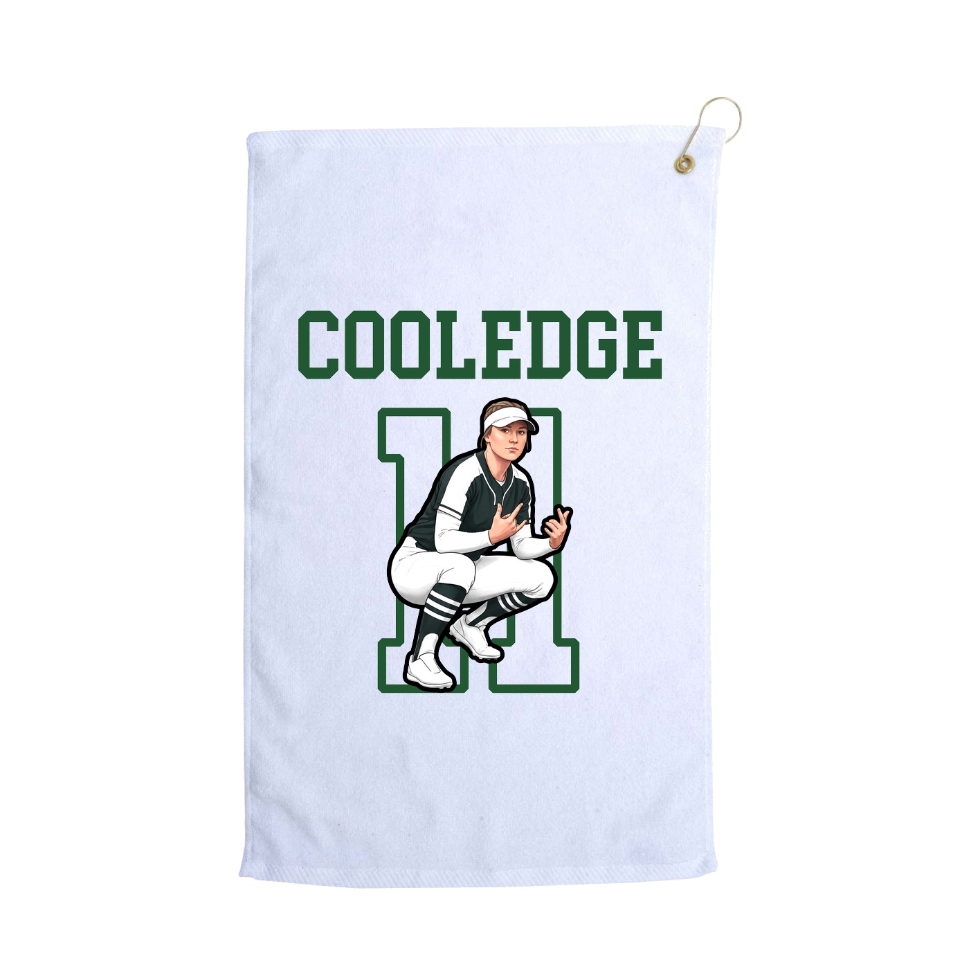 Golf Towel — Shirsey in White