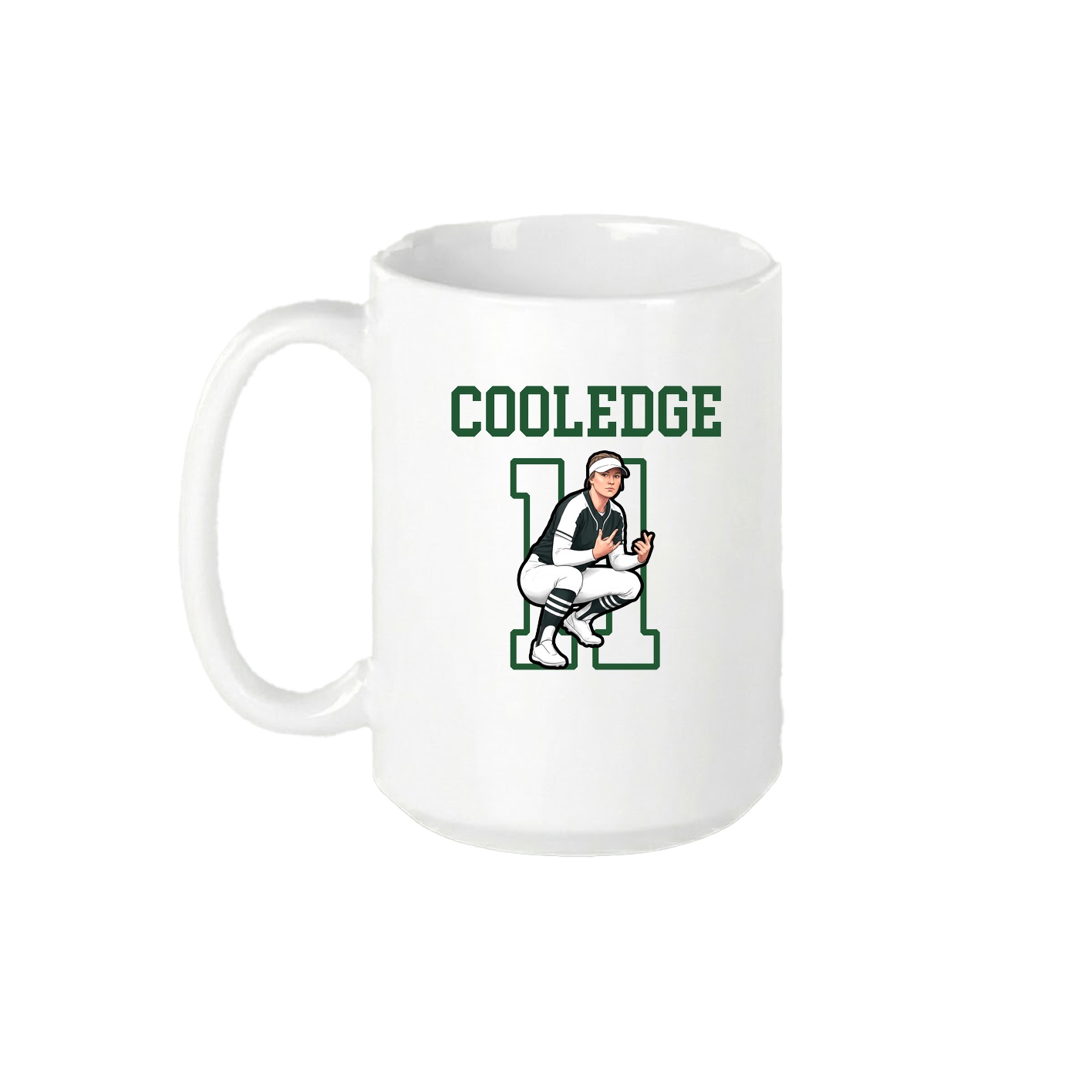 15oz Coffee Mug — Shirsey in White