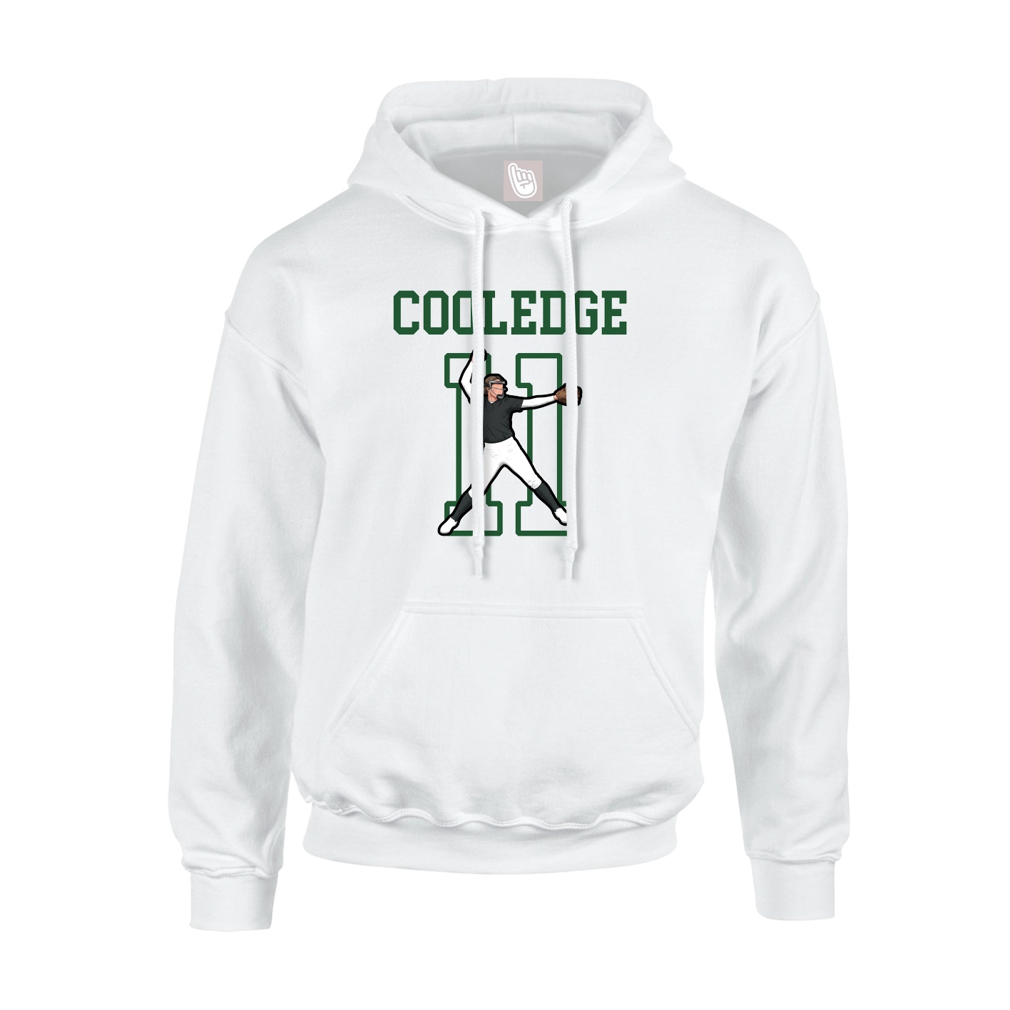 Youth Hoodie — Shirsey in White