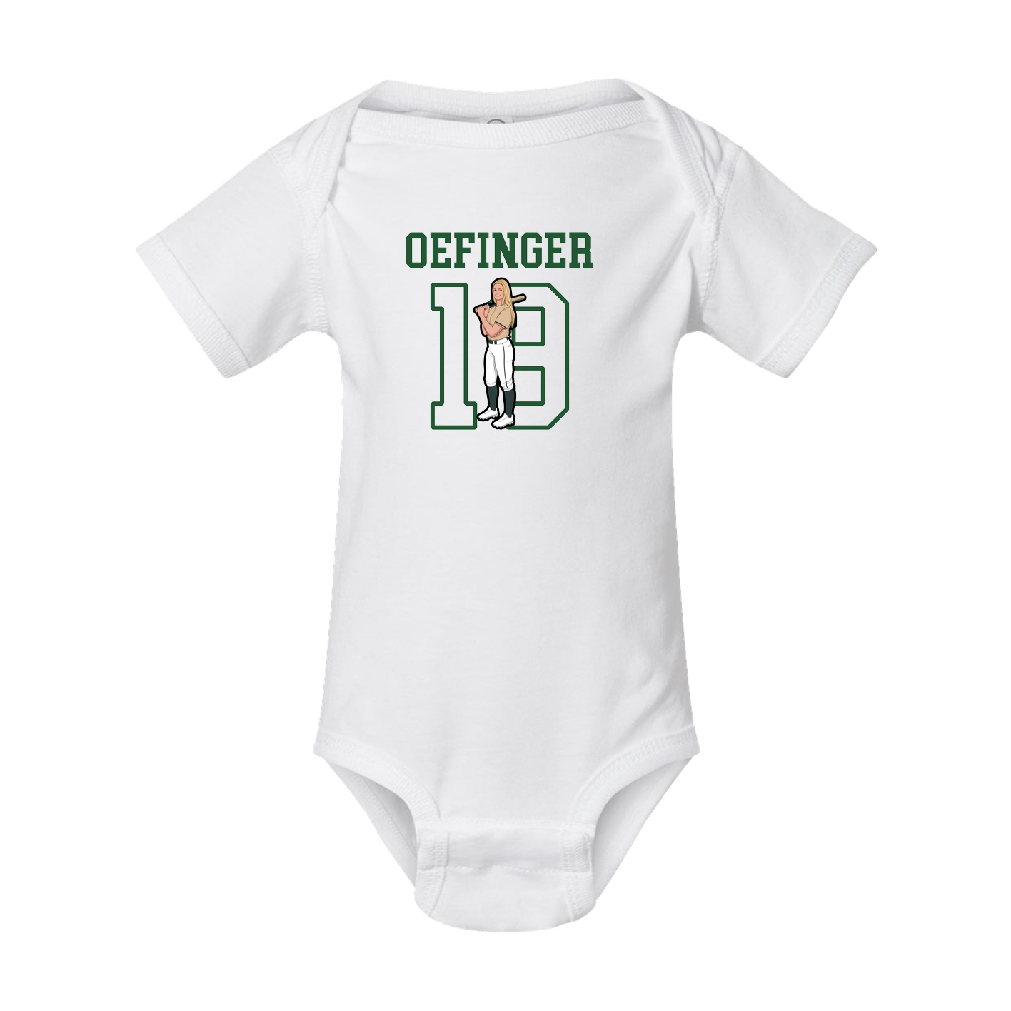 Baby Onesie — Shirsey in White