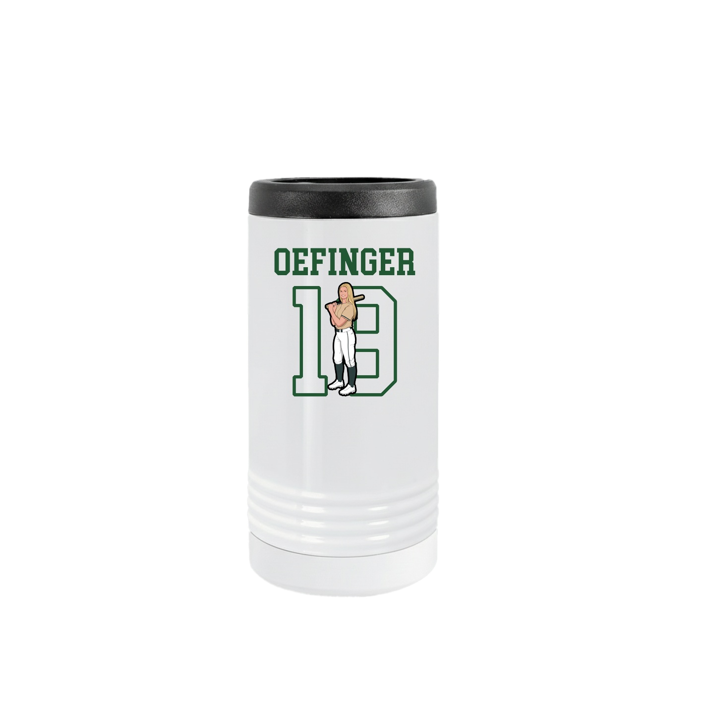 Slim Beverage Holder — Shirsey in White
