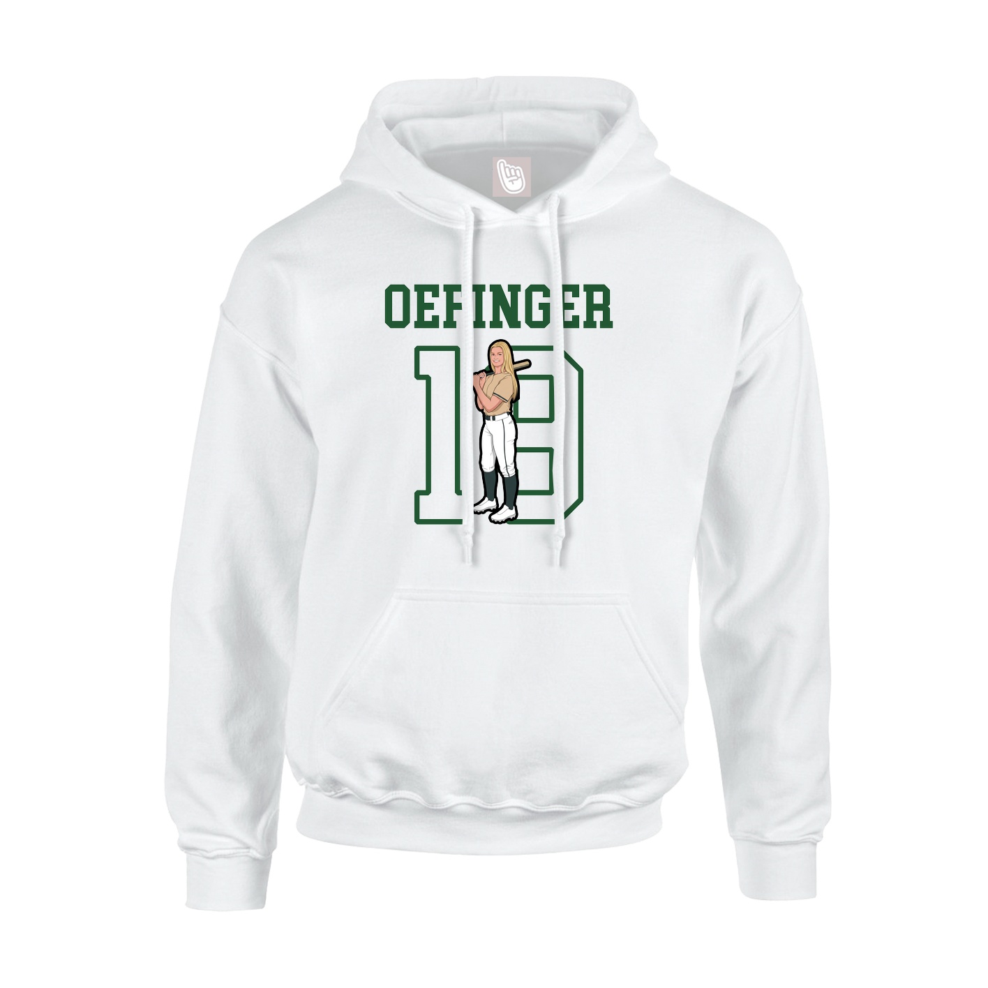 Youth Hoodie — Shirsey in White