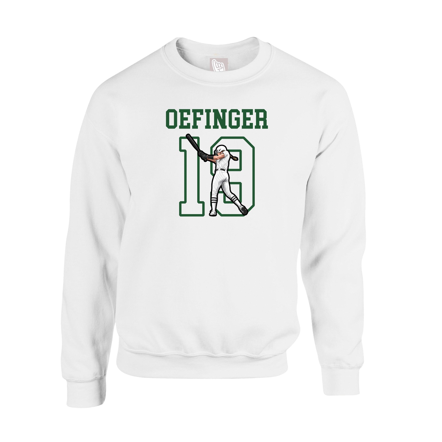 Fleece Crew — Shirsey in White