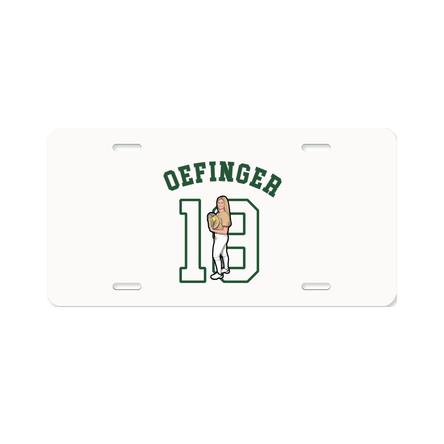 License Plate — Shirsey Arch in Classic