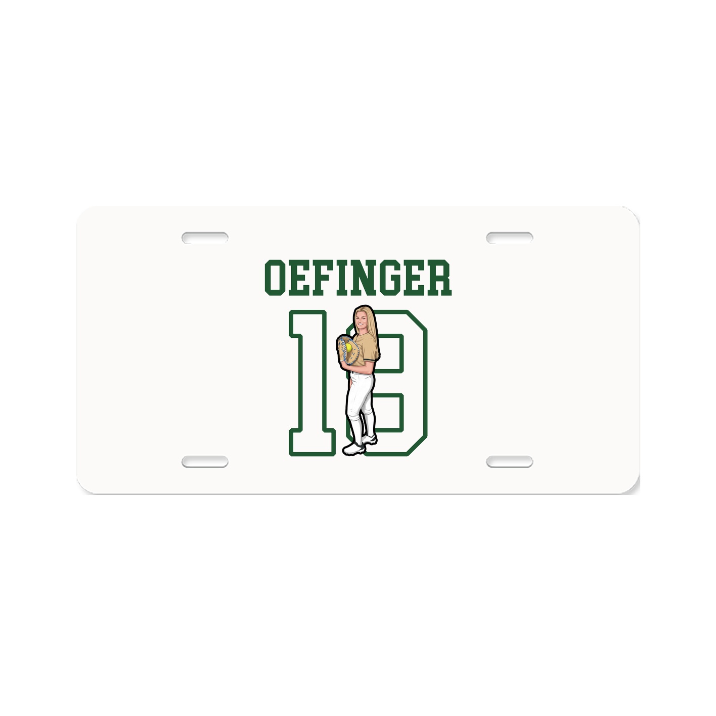 License Plate — Shirsey in Classic