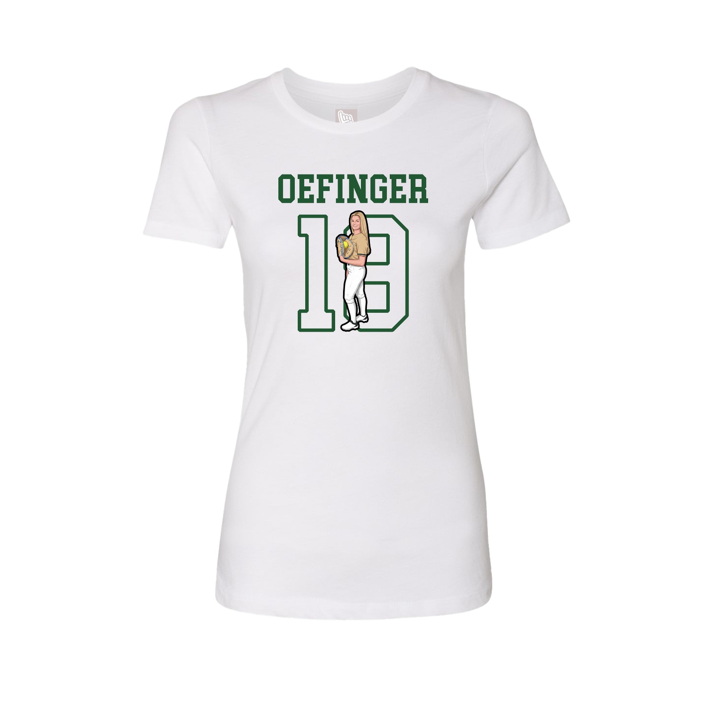 Fitted Women's Tee — Shirsey in White