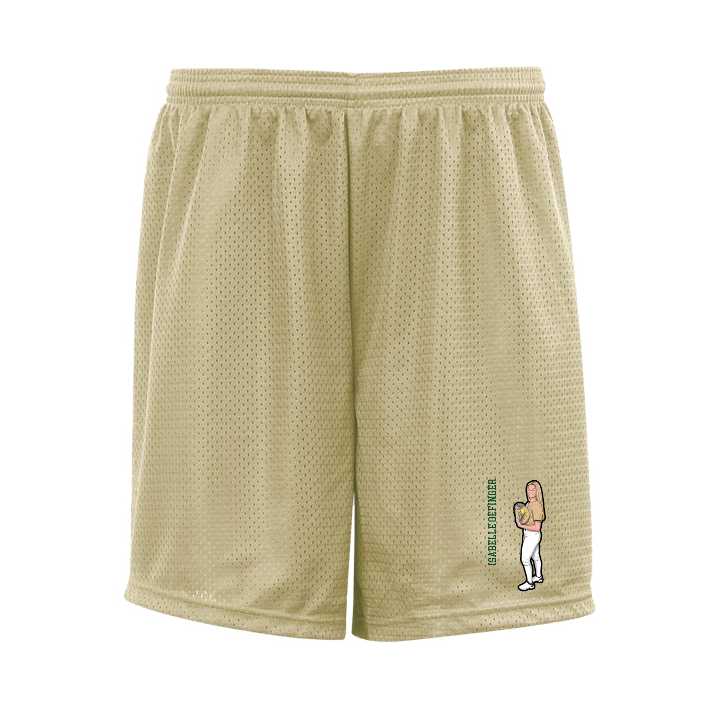 Shorts — Name Vertical in Vegas Gold