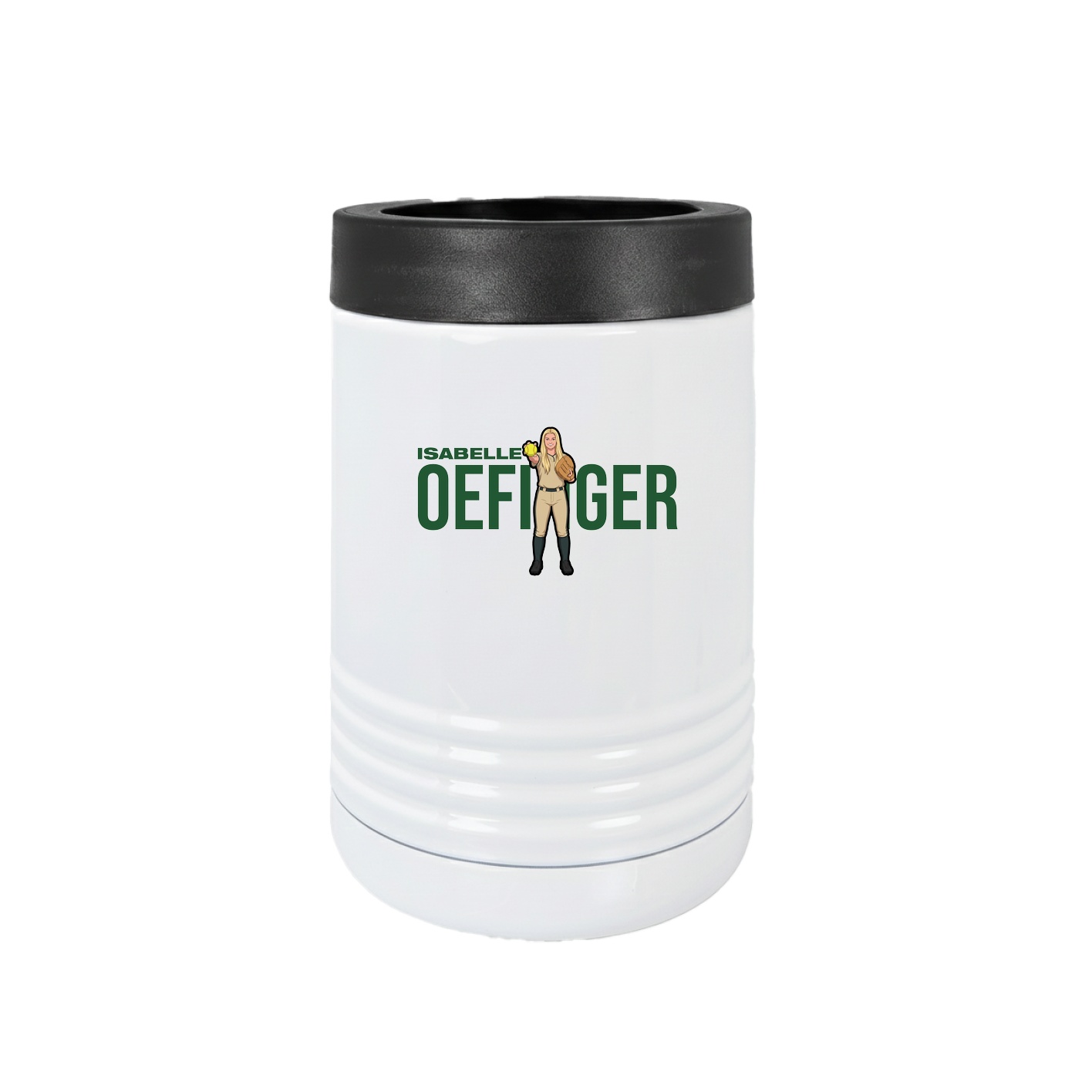 Beverage Holder — Player Name in White