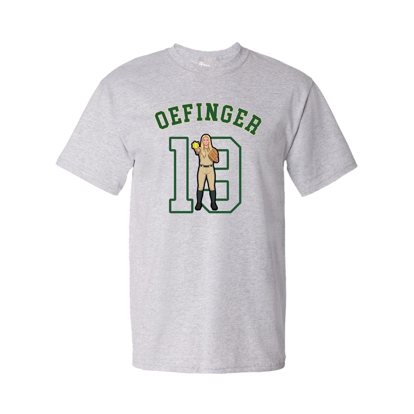 Youth Tee — Shirsey Arch in Grey