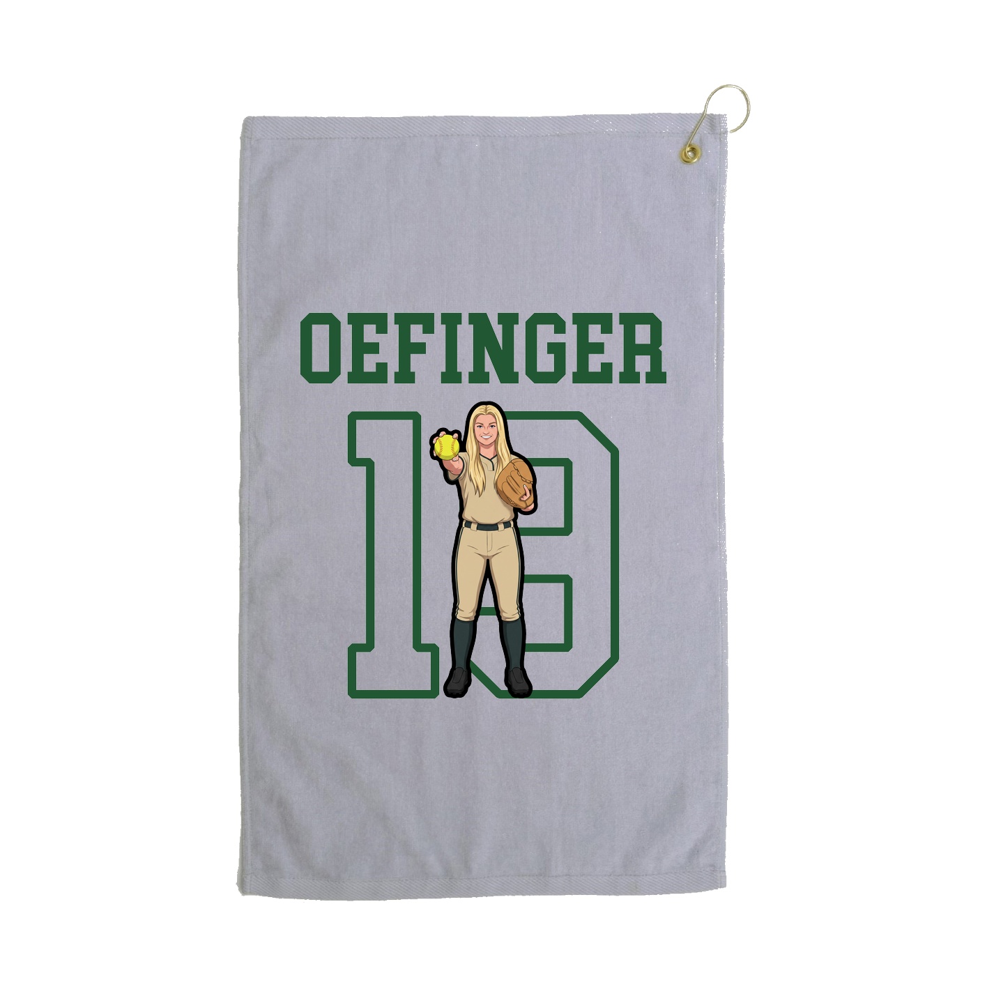 Golf Towel — Shirsey in Grey