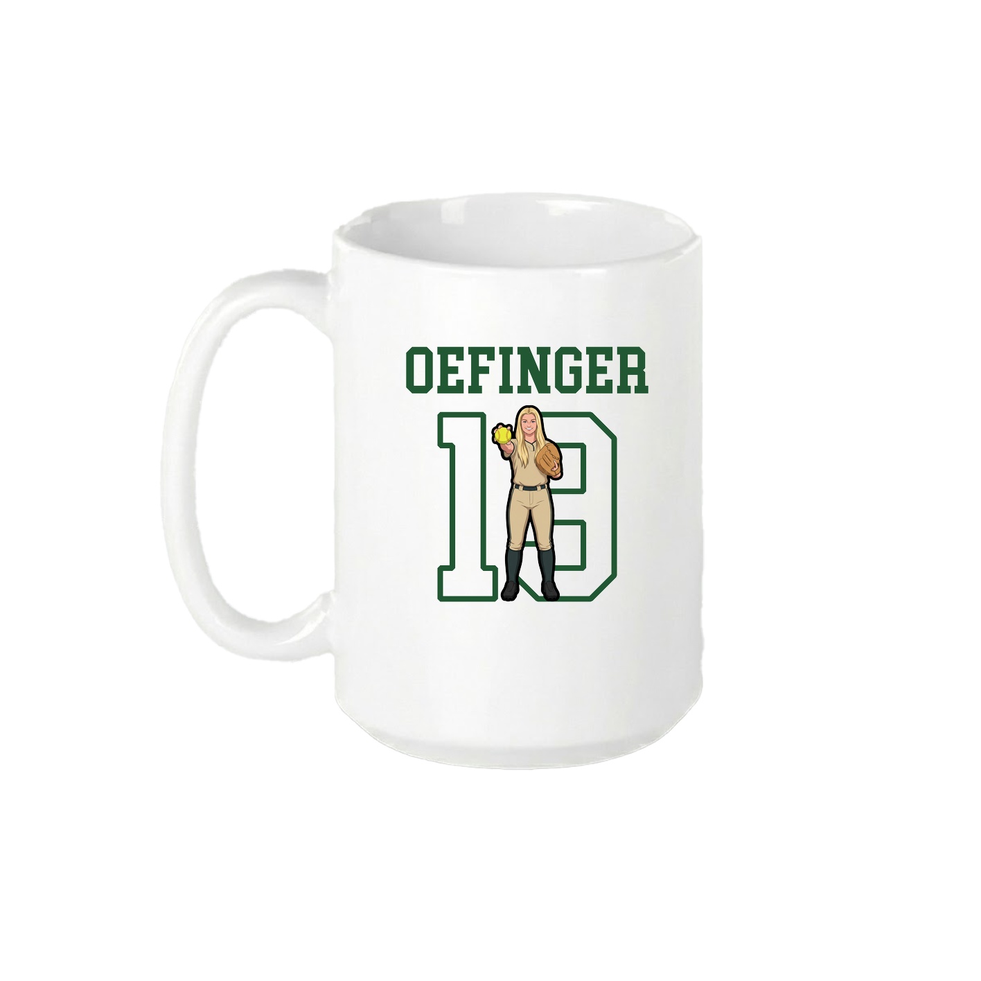 15oz Coffee Mug — Shirsey in White