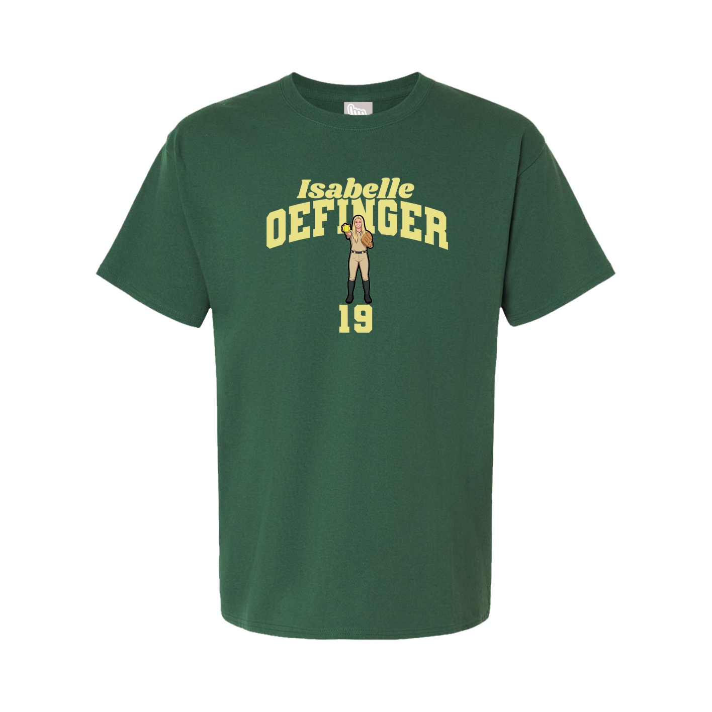 Tee — Signature Arch in Green