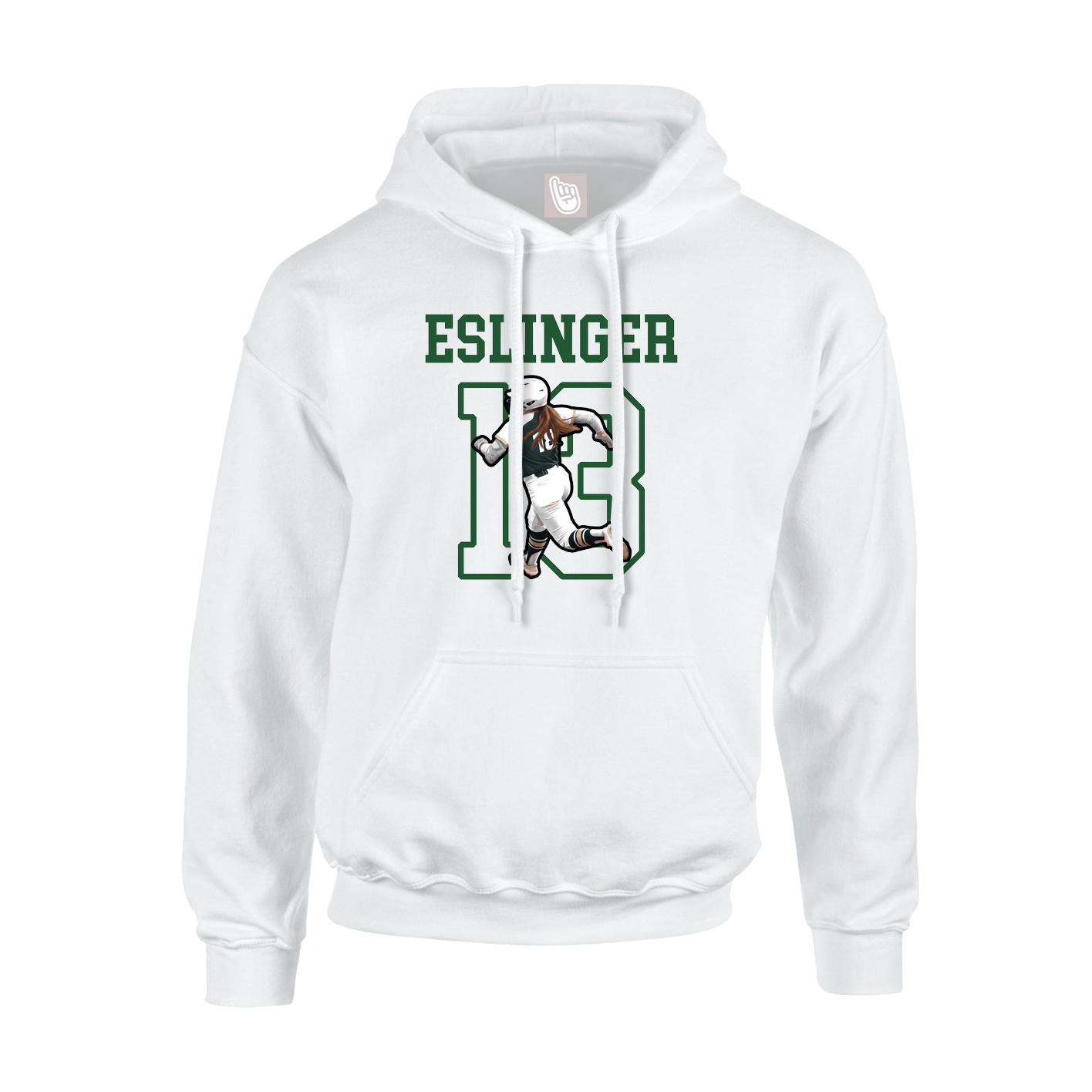 Youth Hoodie — Shirsey in White
