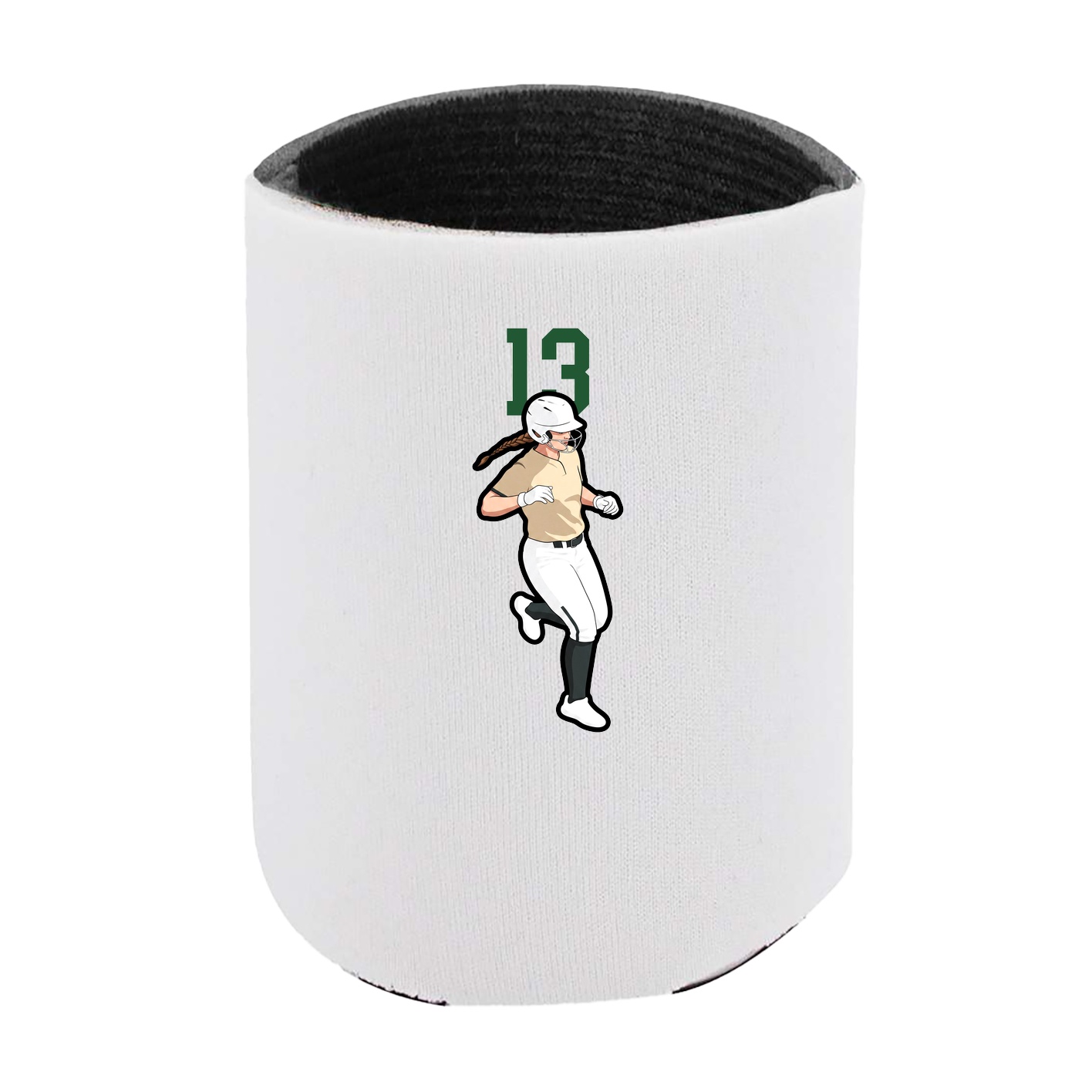 Can Holder — Number Top in White