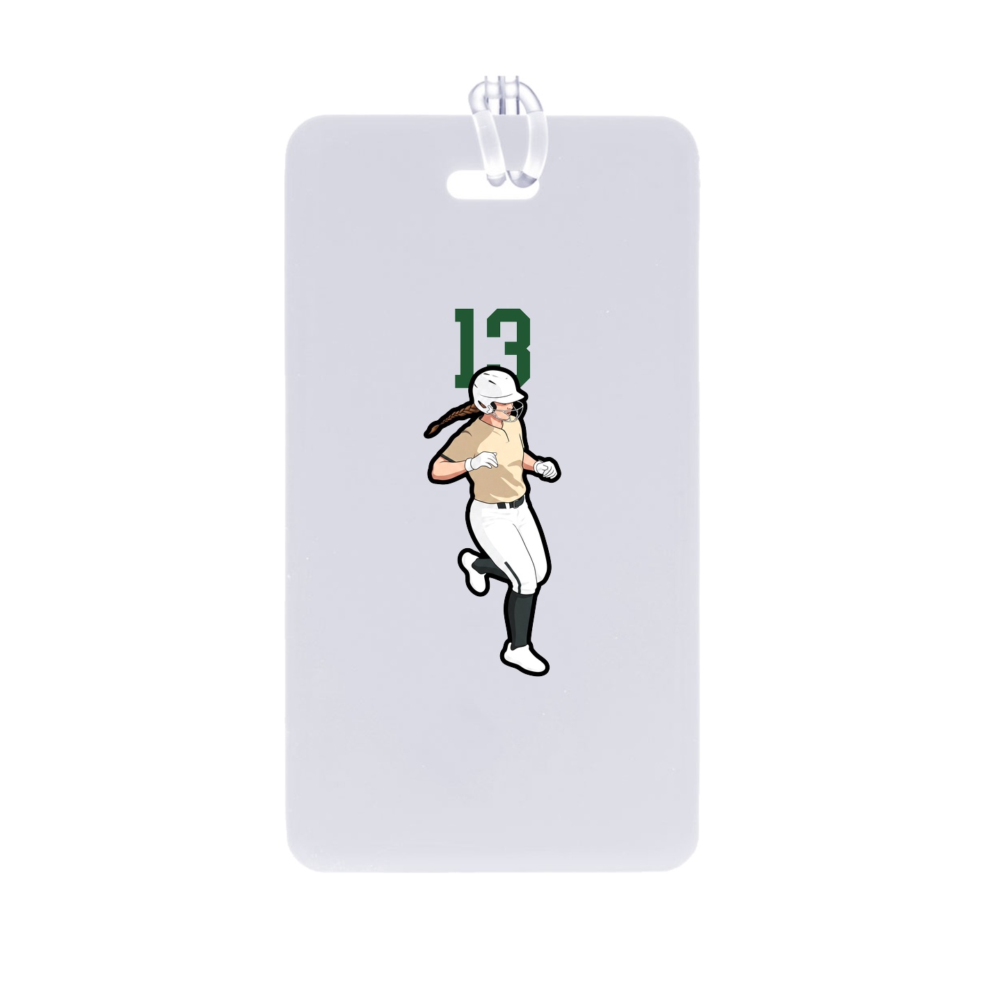 Bag Tag — Number Top in Classic