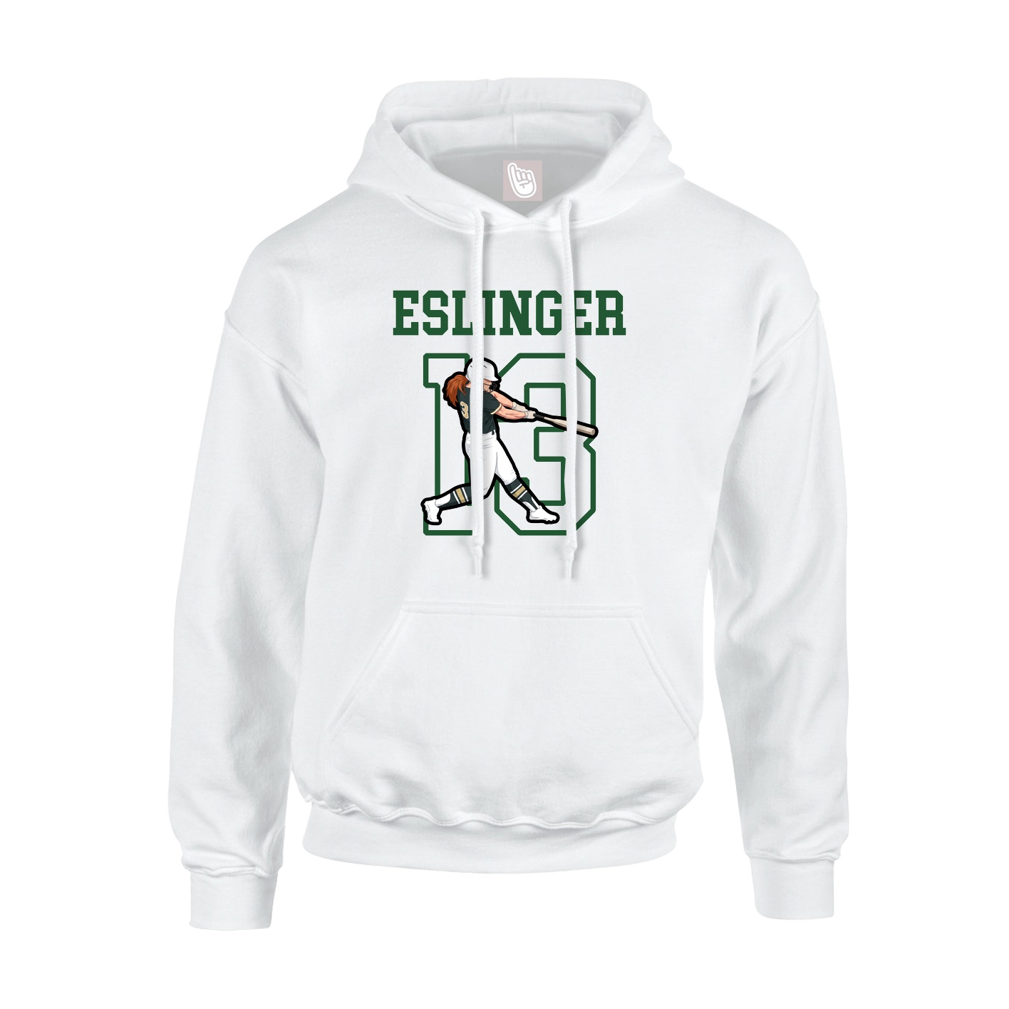 Hoodie — Shirsey in White