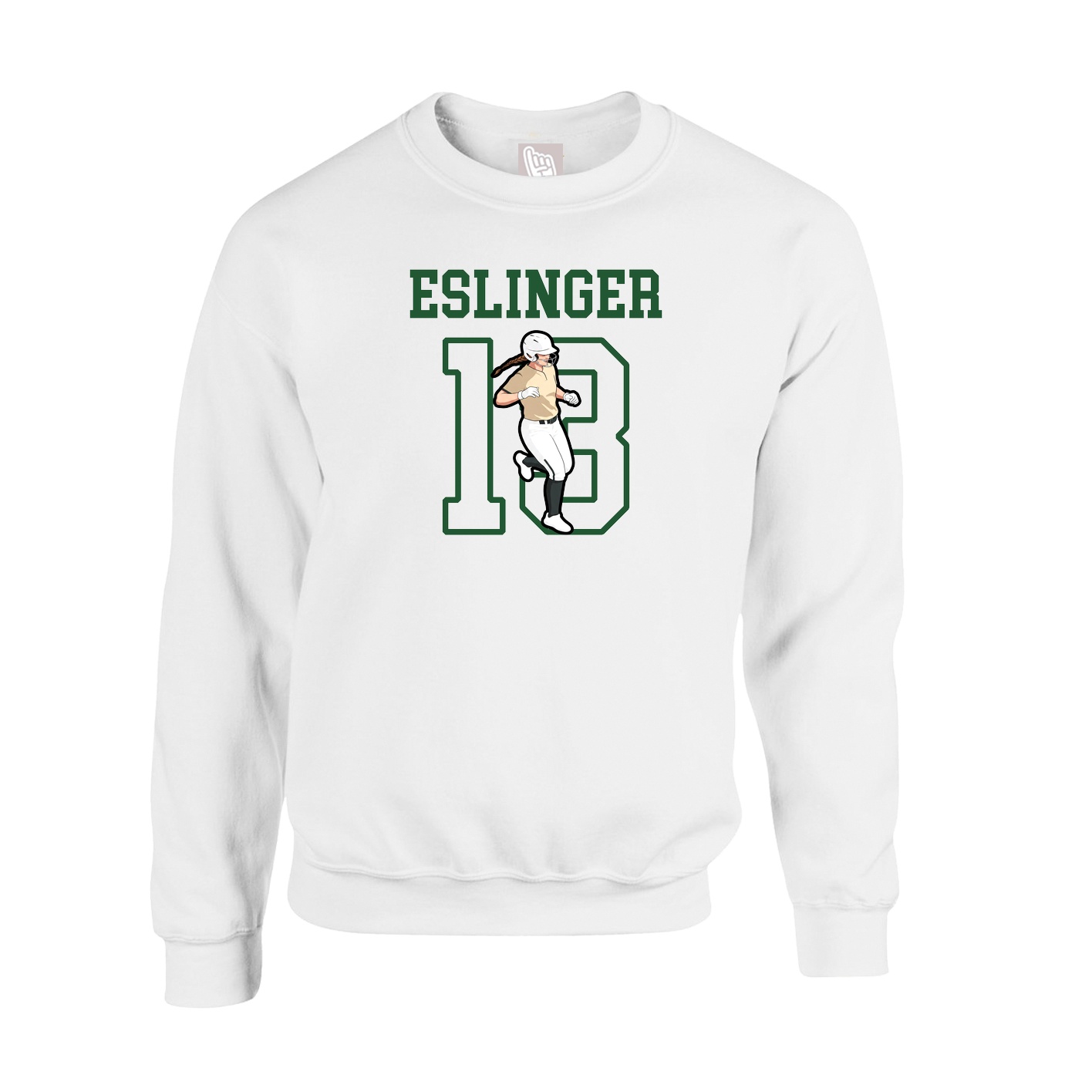 Fleece Crew — Shirsey in White