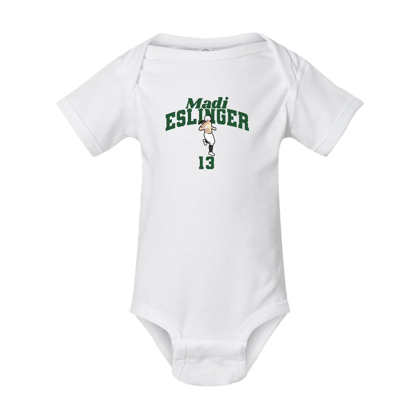 Baby Onesie — Signature Arch in White
