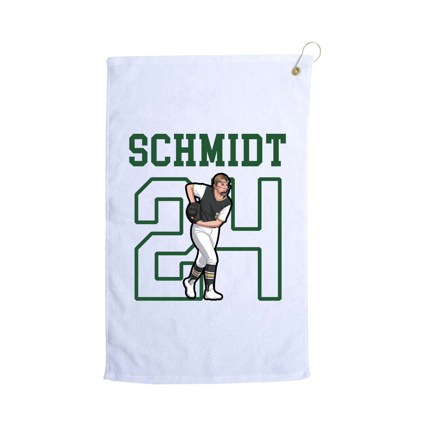 Golf Towel — Shirsey in White