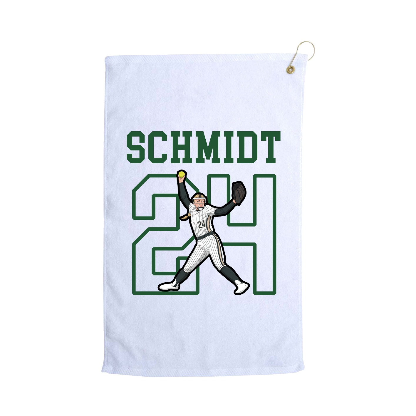 Golf Towel — Shirsey in White