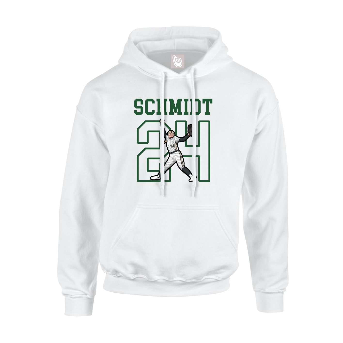 Youth Hoodie — Shirsey in White