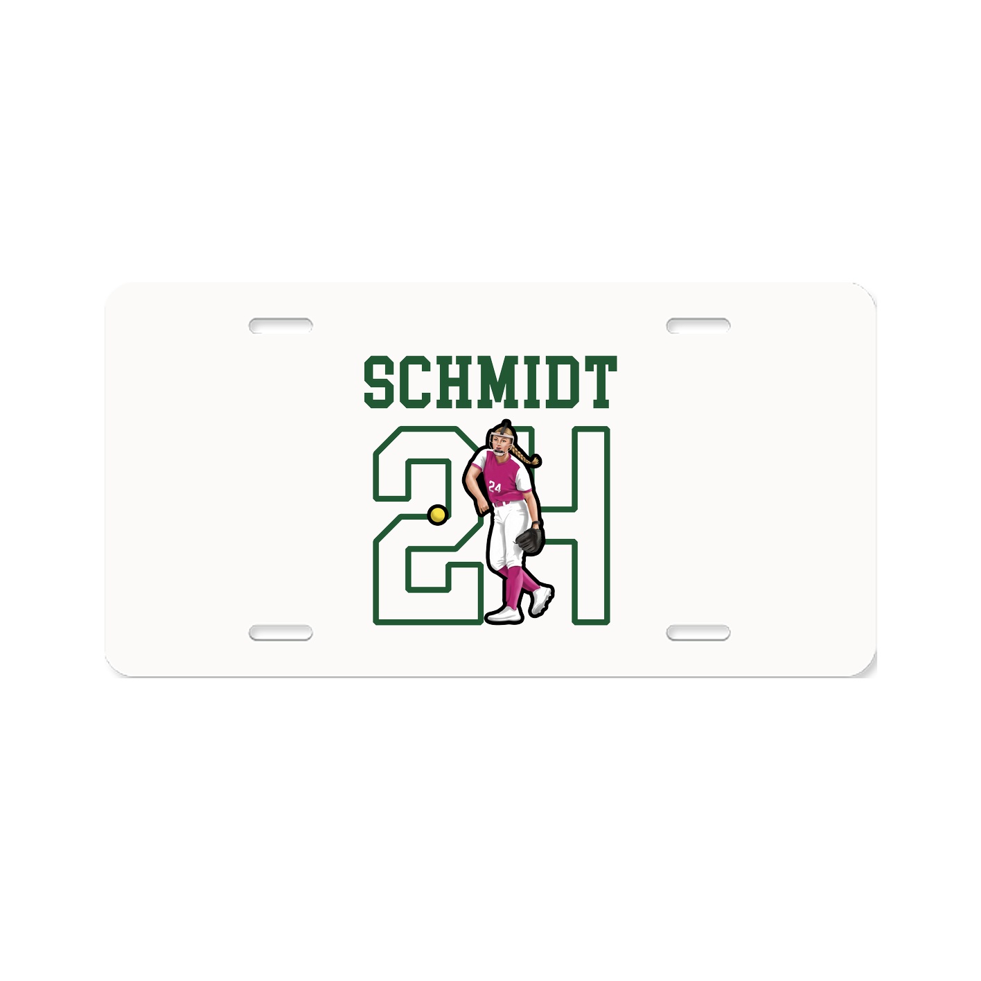 License Plate — Shirsey in Classic