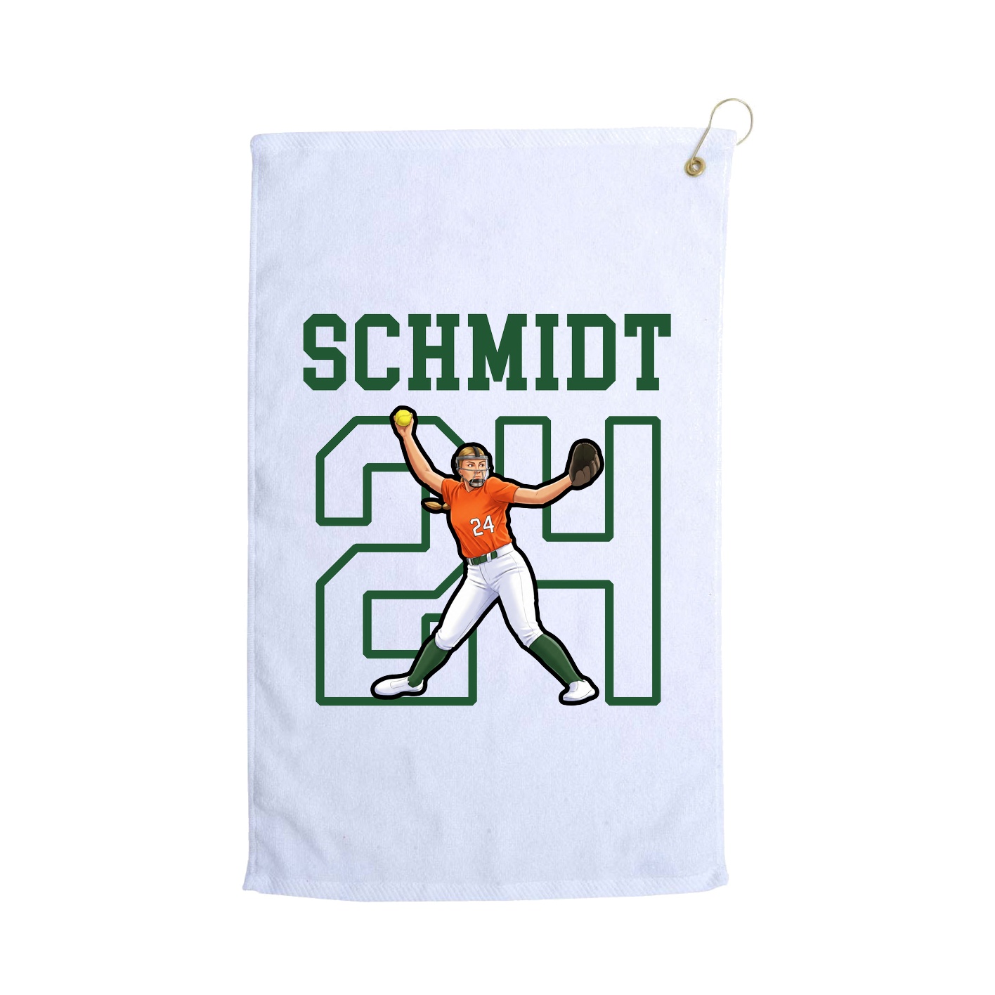 Golf Towel — Shirsey in White