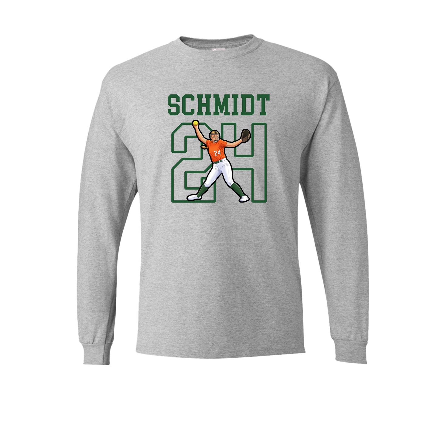Long Sleeve Tee — Shirsey in Grey