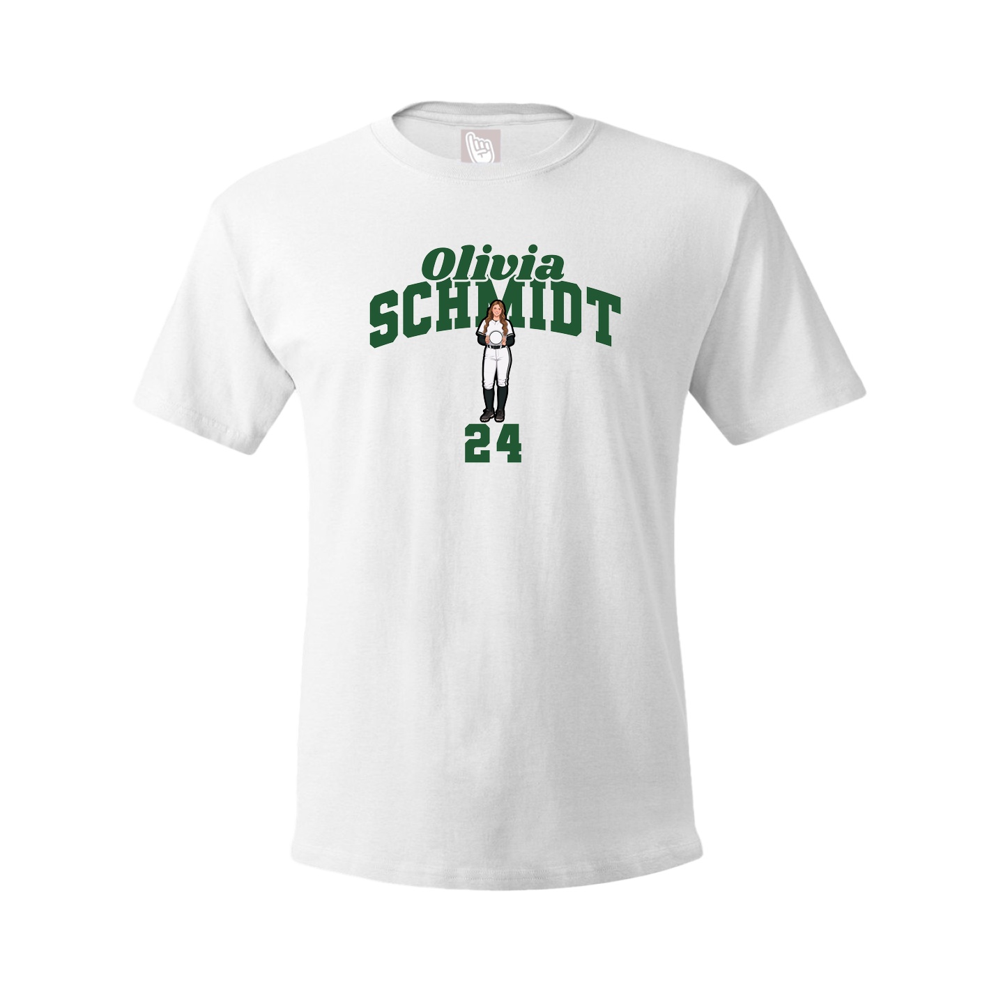 Tee — Signature Arch in White