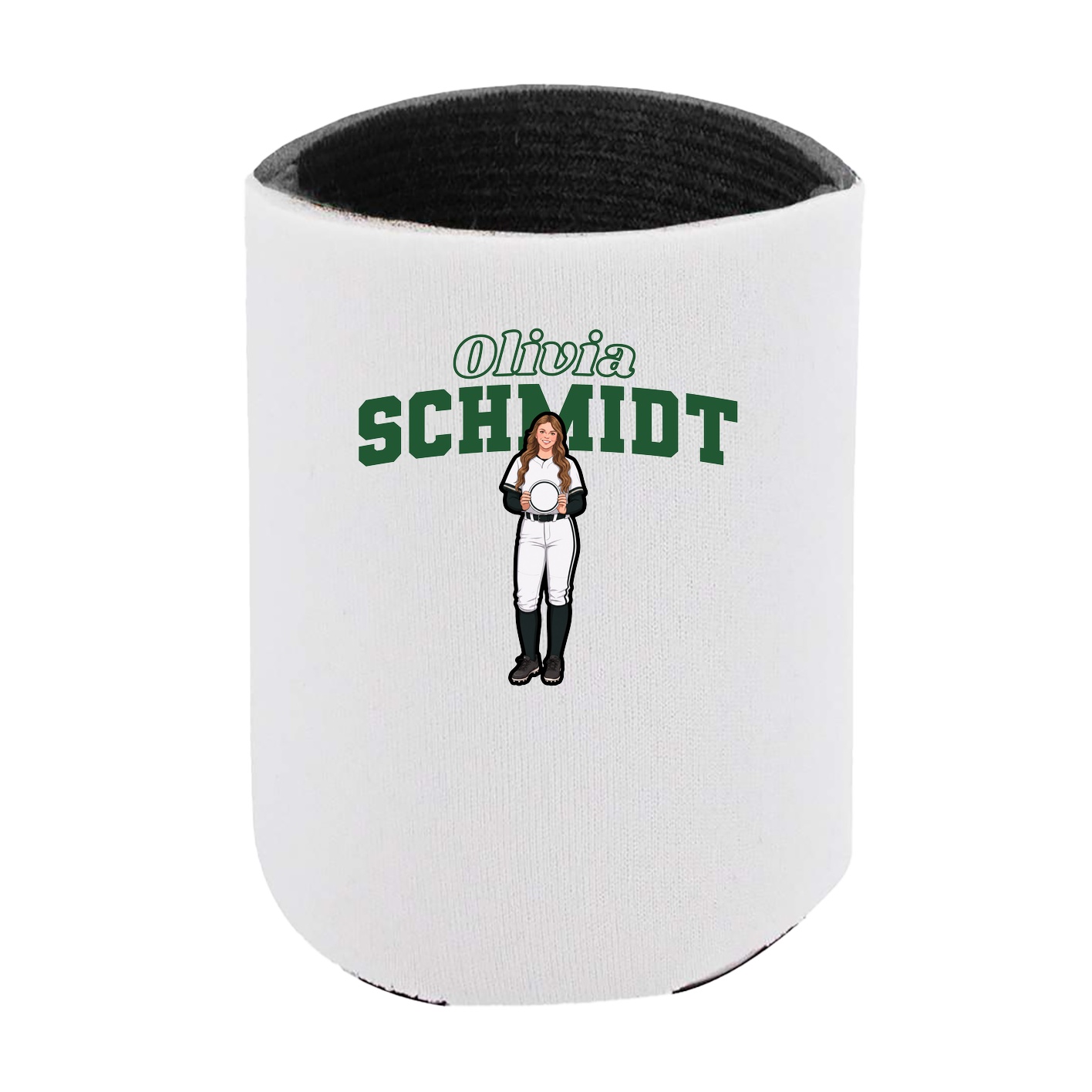 Can Holder — Name Arch in White