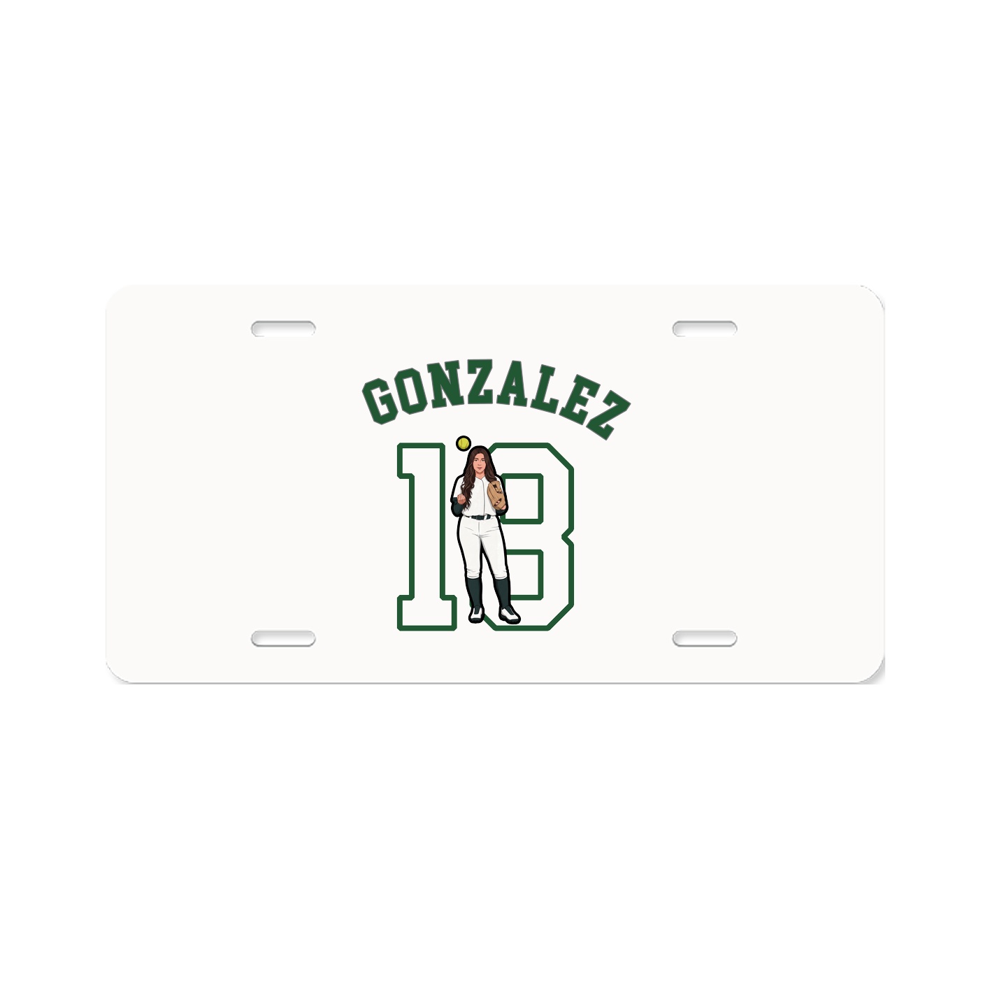 License Plate — Shirsey Arch in Classic