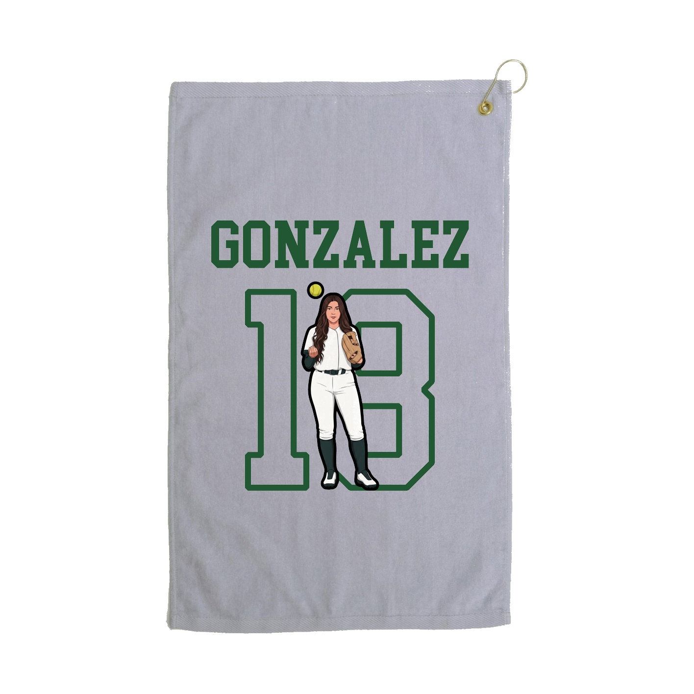 Golf Towel — Shirsey in Grey
