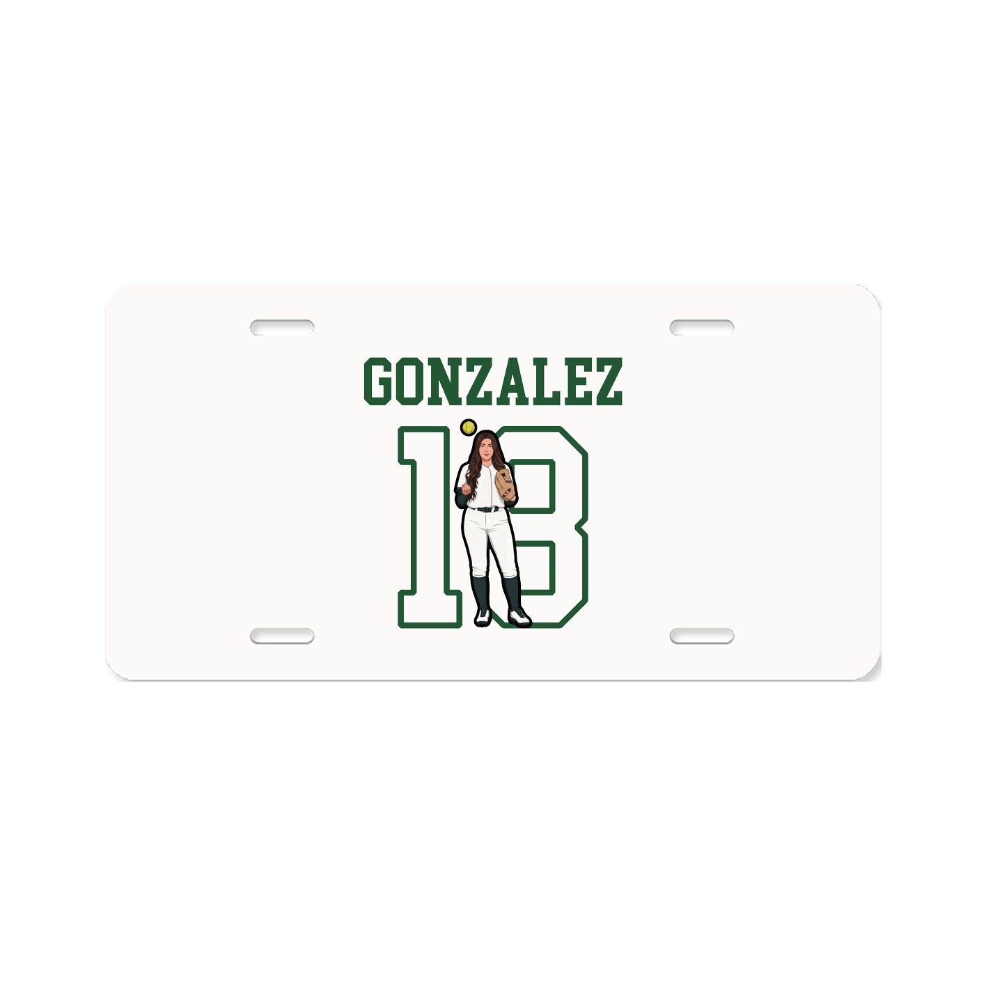 License Plate — Shirsey in Classic