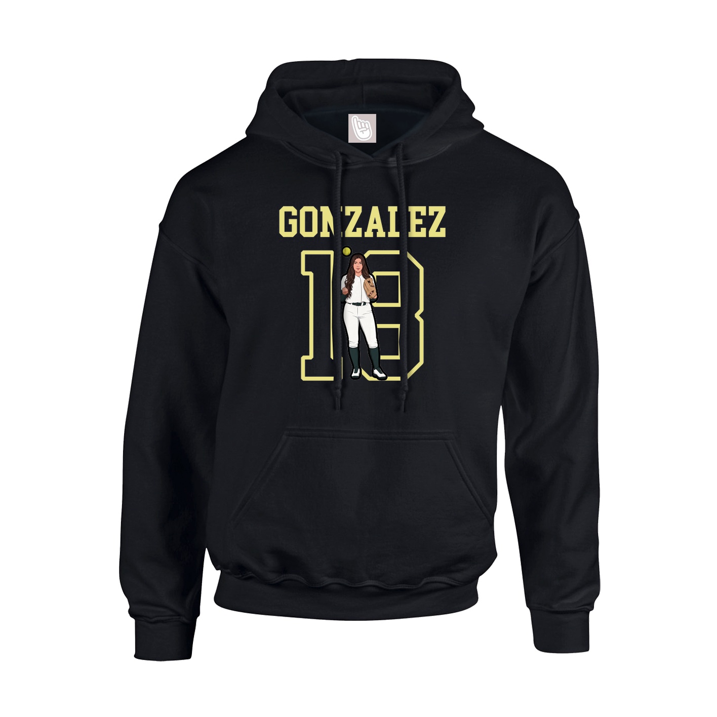 Hoodie — Shirsey in Black