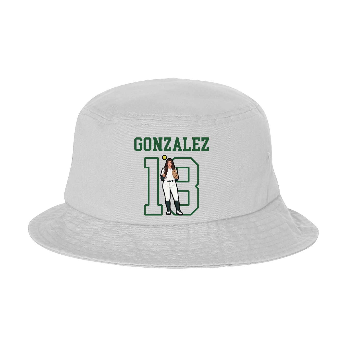 Bucket Cap — Shirsey in White