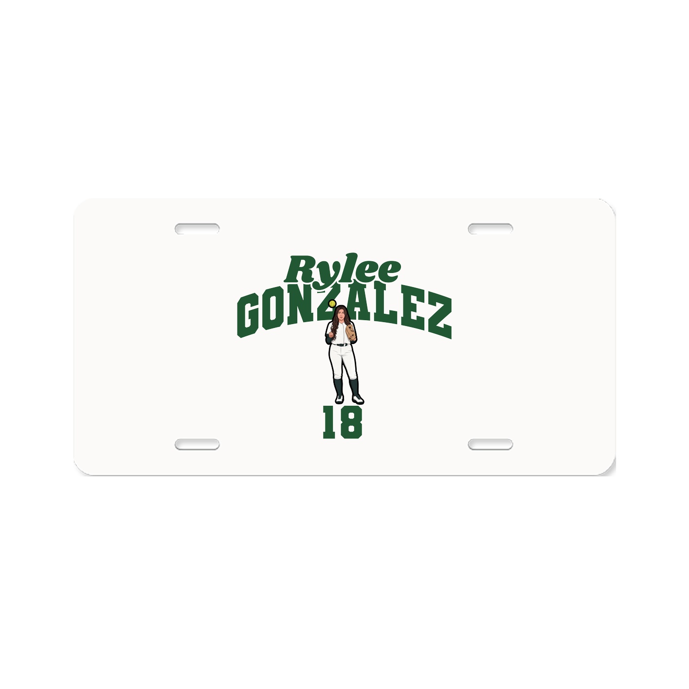License Plate — Signature Arch in Classic
