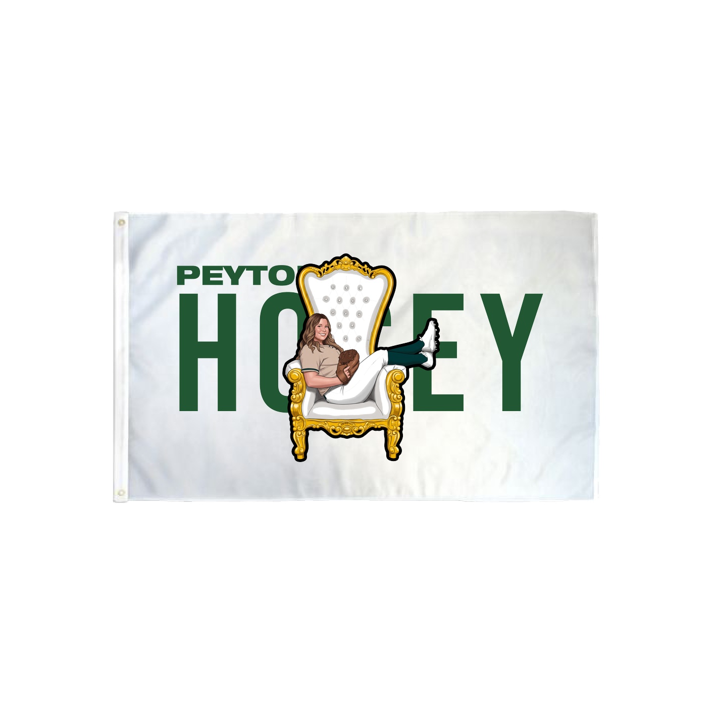 3x5 Flag — Player Name in Classic