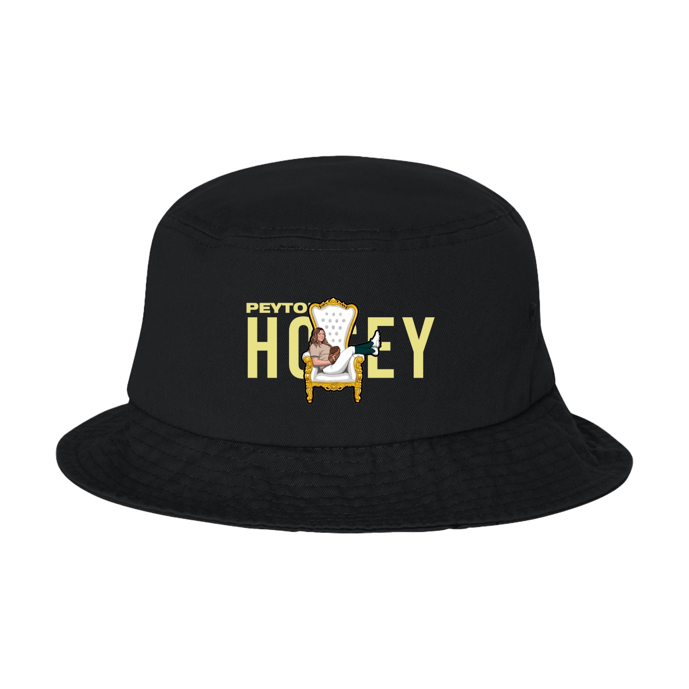 Bucket Cap — Player Name in Black