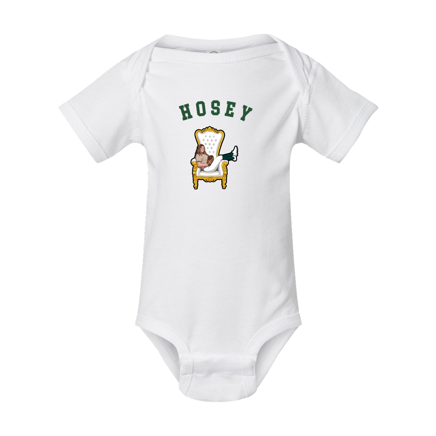 Baby Onesie — Shirsey Arch in White