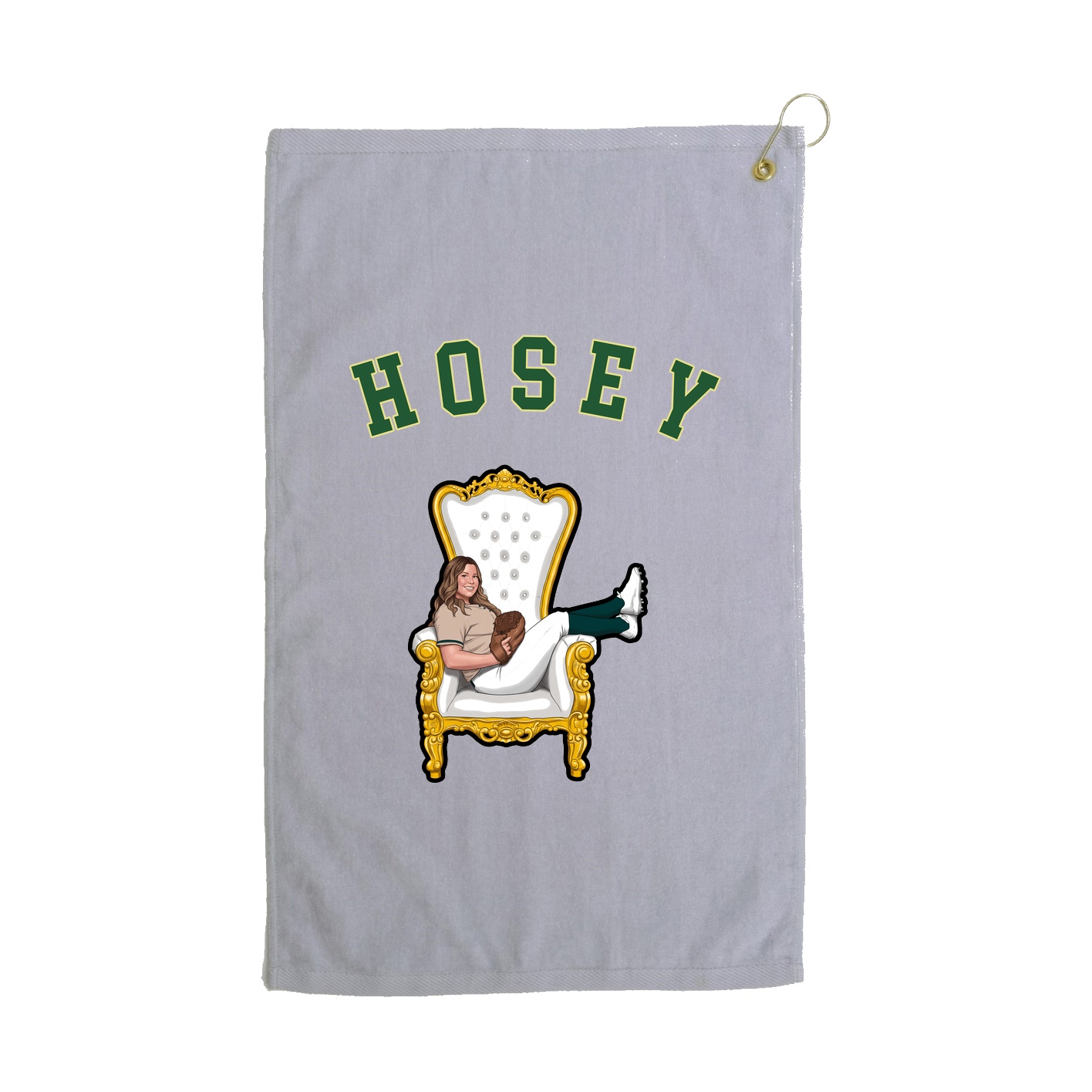 Golf Towel — Shirsey Arch in Grey