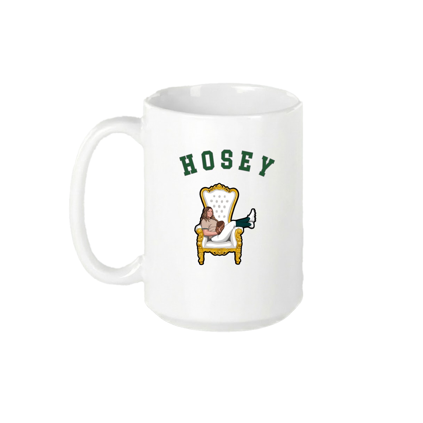 15oz Coffee Mug — Shirsey Arch in White