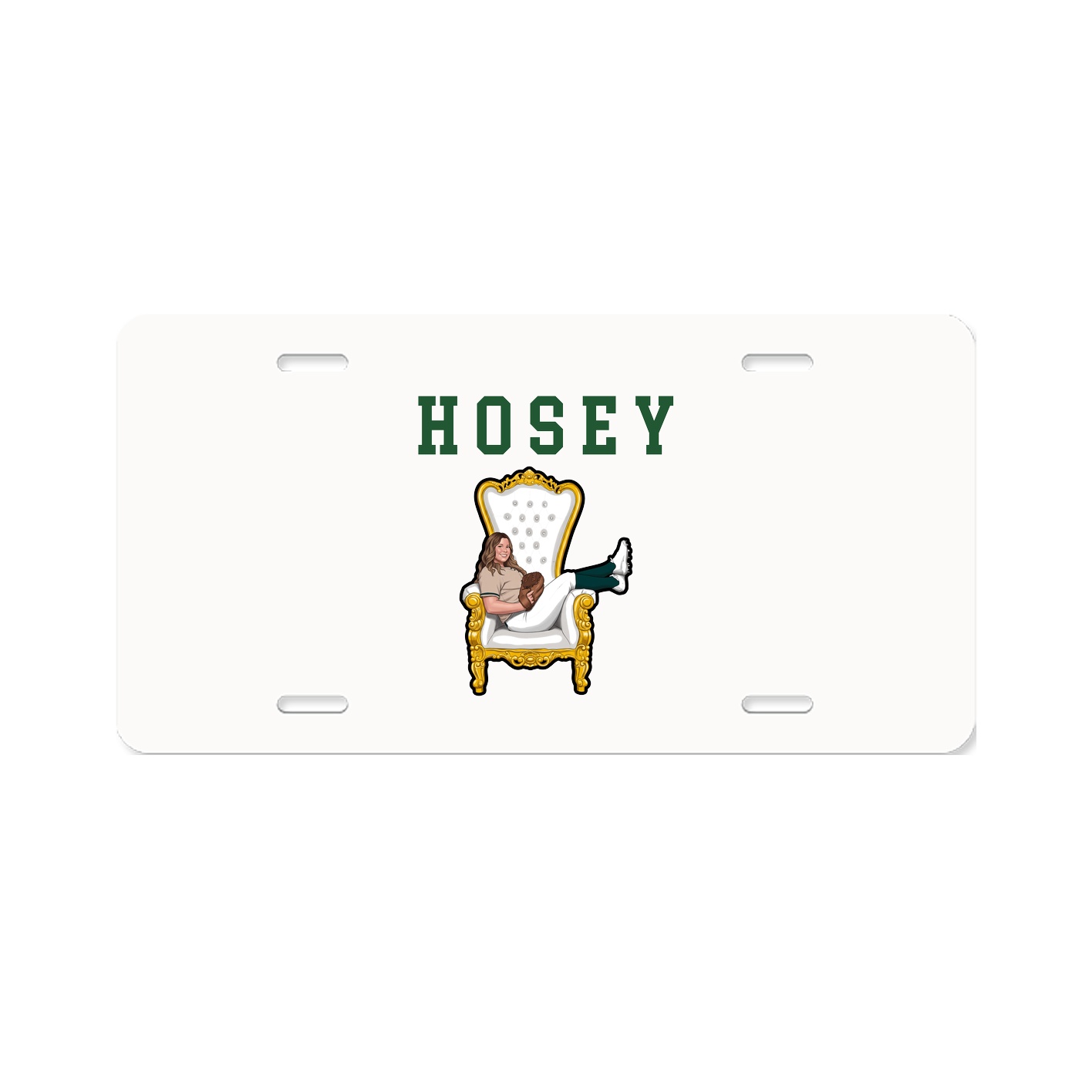 License Plate — Shirsey in Classic