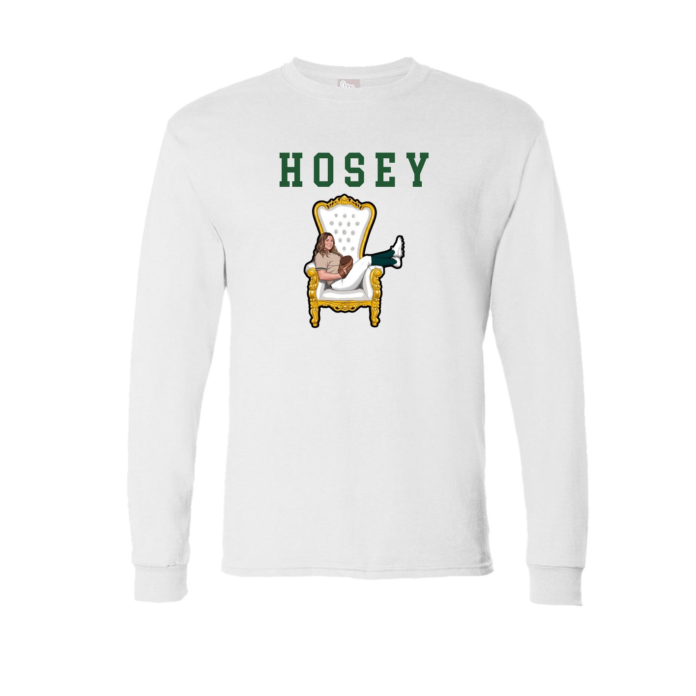 Long Sleeve Tee — Shirsey in White