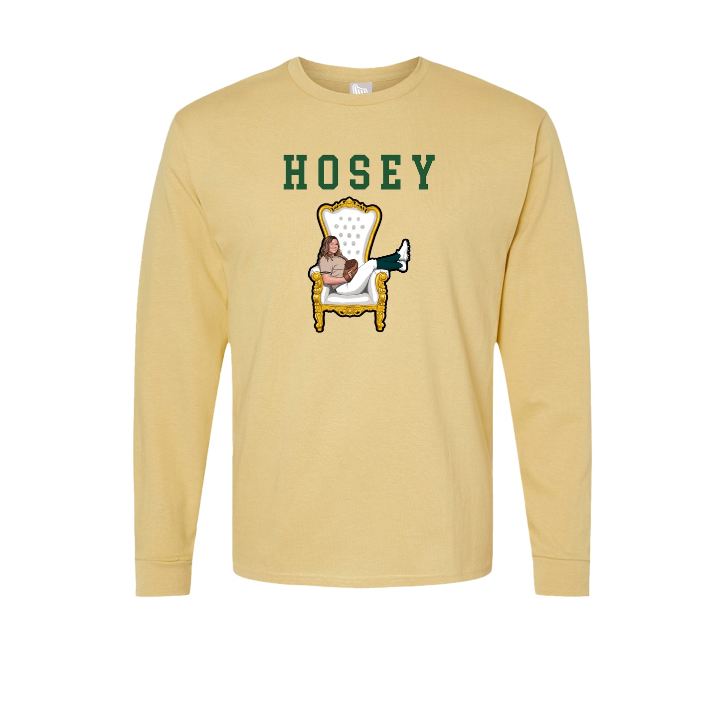 Long Sleeve Tee — Shirsey in Vegas Gold