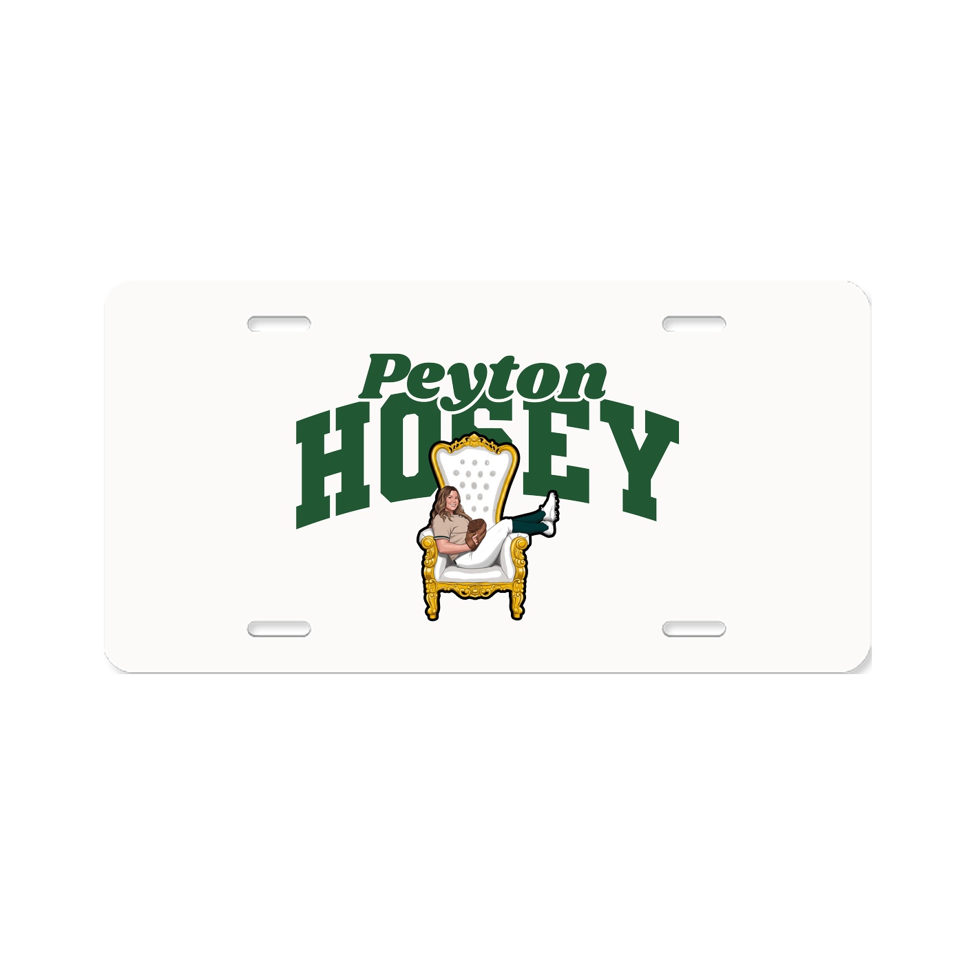 License Plate — Signature Arch in Classic