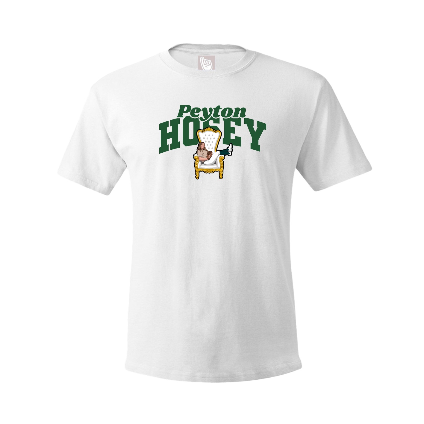 Youth Tee — Signature Arch in White