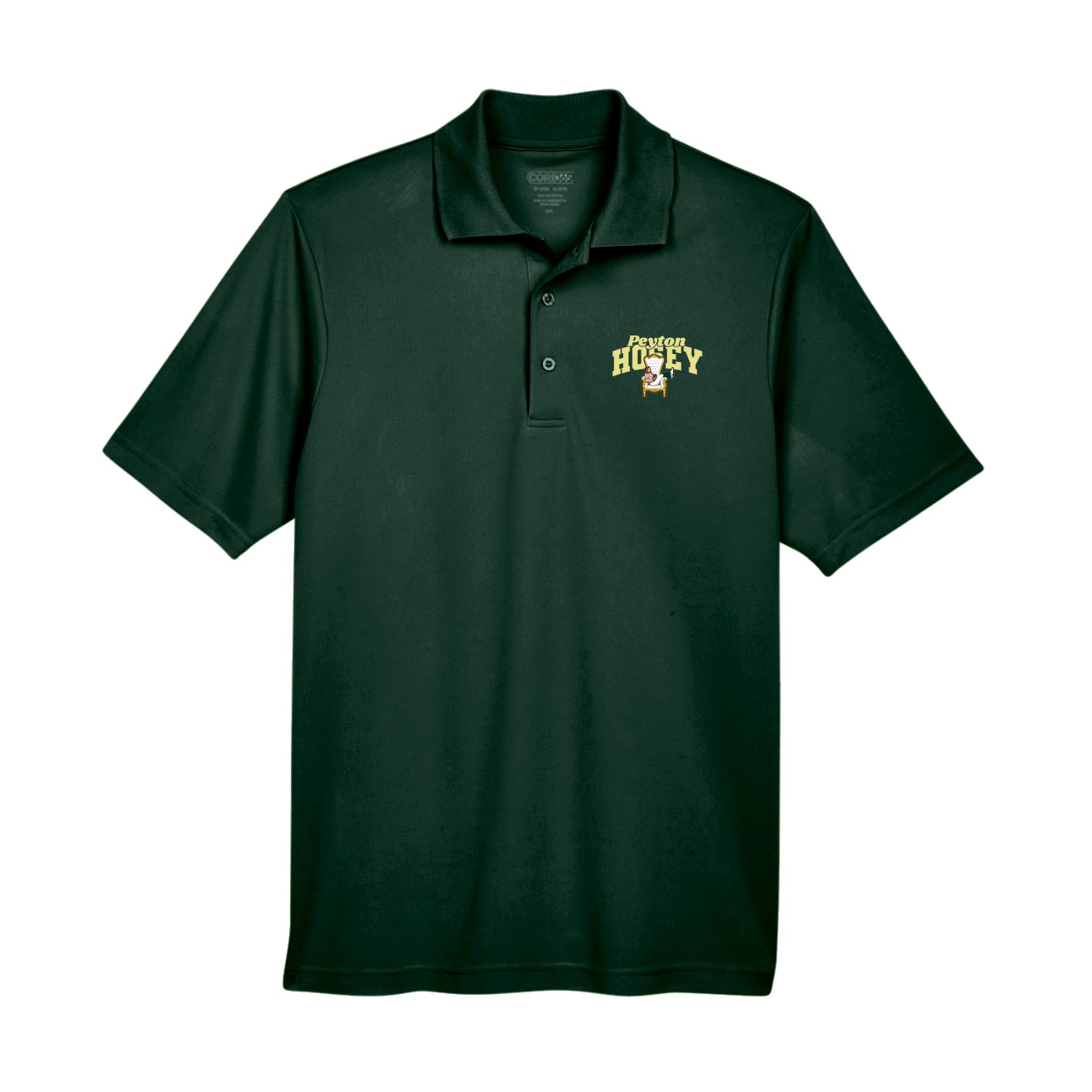 Performance Polo — Signature Arch in Green