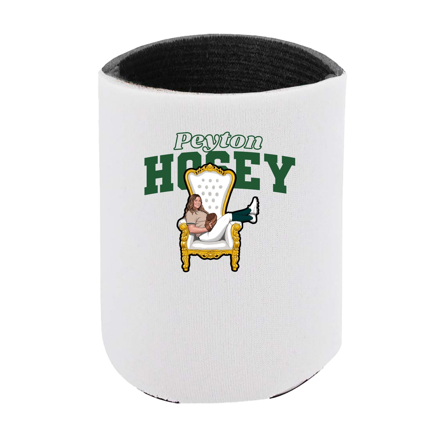 Can Holder — Name Arch in White